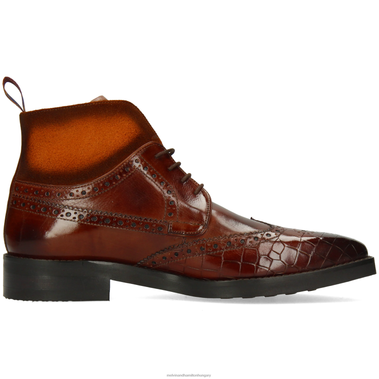 42FNT85 bokacsizma barna Melvin & Hamilton Jeff 34 férfiak