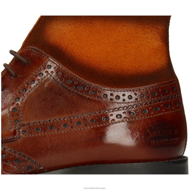 42FNT85 bokacsizma barna Melvin & Hamilton Jeff 34 férfiak