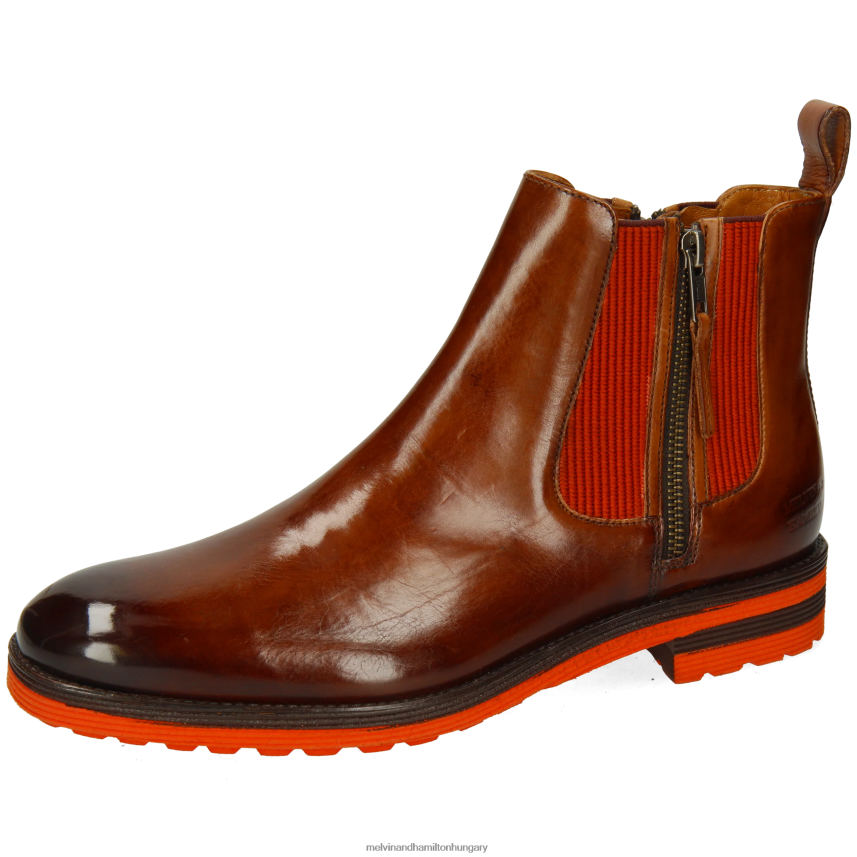 férfiak Melvin & Hamilton 42FNT102 bokacsizma barna eddy 25