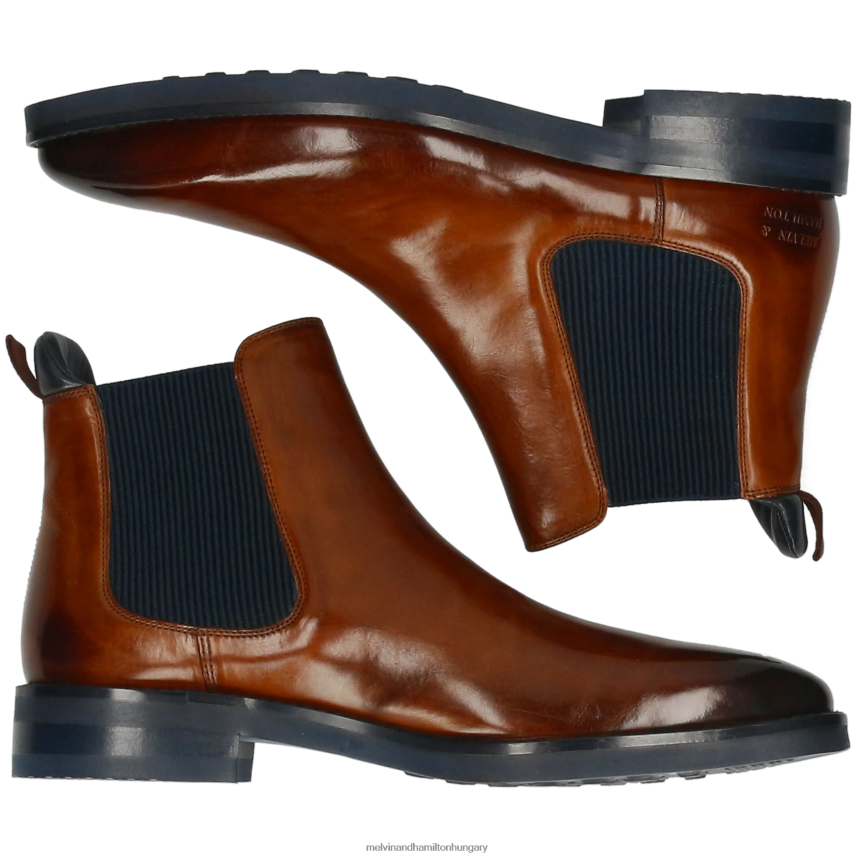 férfiak Melvin & Hamilton 42FNT105 bokacsizma barna Dave 5