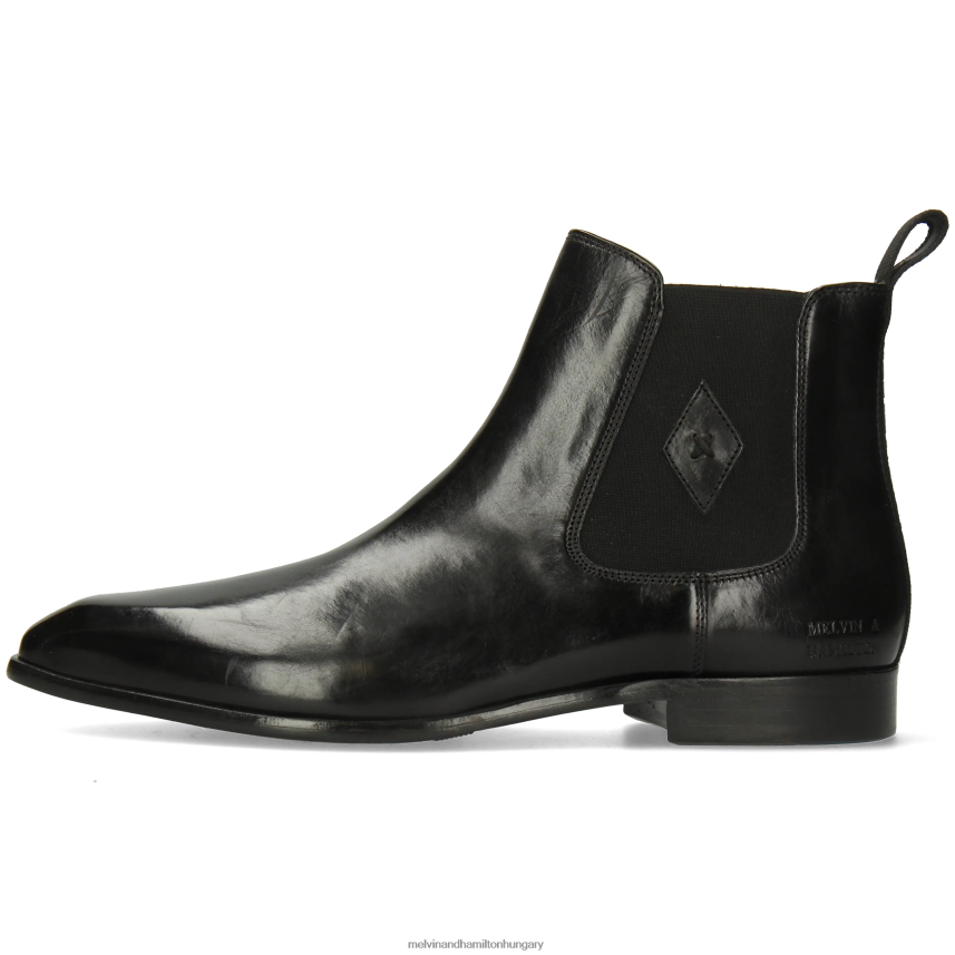 férfiak Melvin & Hamilton 42FNT10 bokacsizma fekete elyas 5