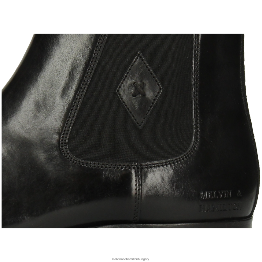férfiak Melvin & Hamilton 42FNT10 bokacsizma fekete elyas 5