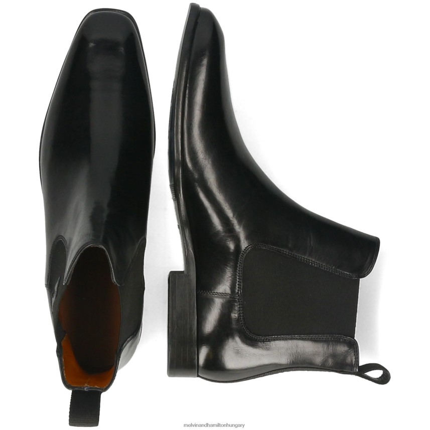 férfiak Melvin & Hamilton 42FNT10 bokacsizma fekete elyas 5