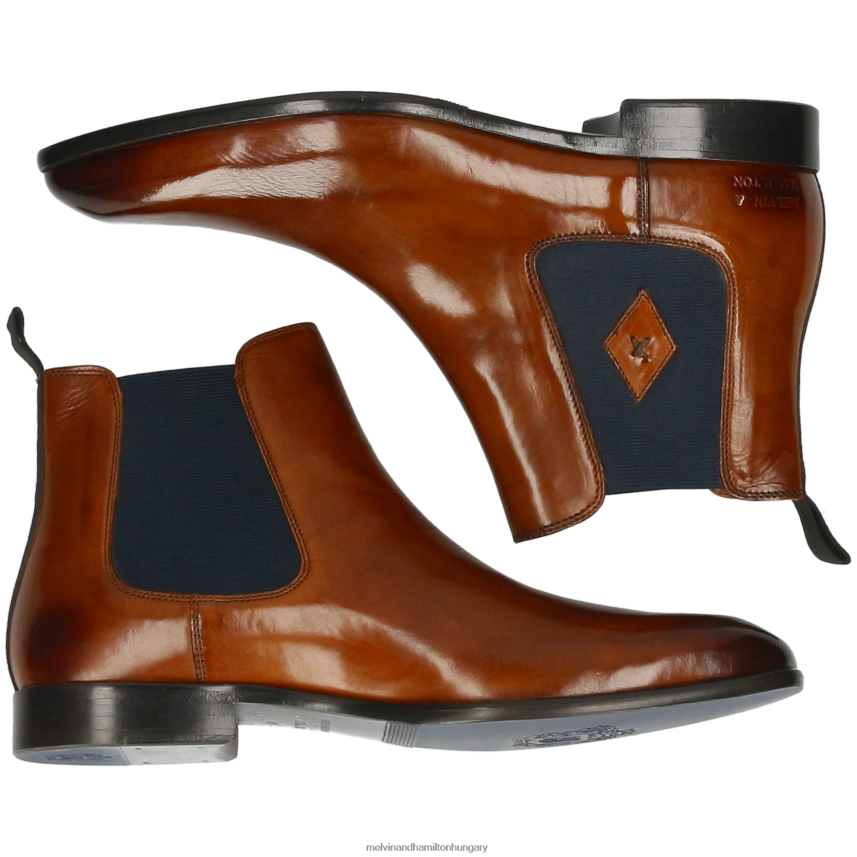 férfiak Melvin & Hamilton 42FNT111 bokacsizma barna elyas 5