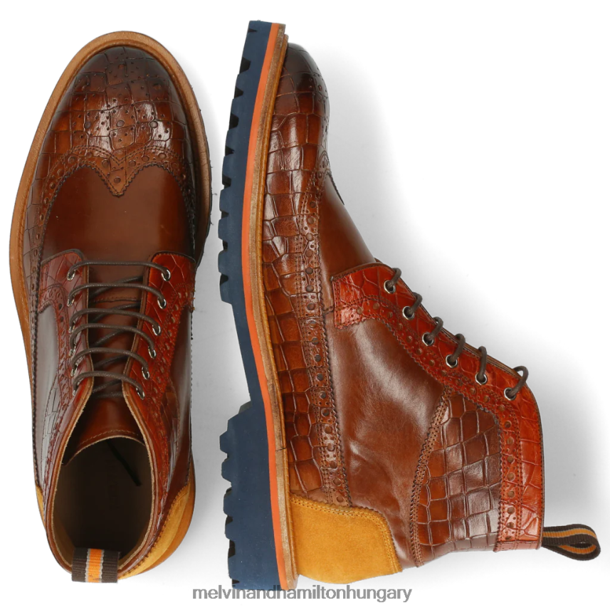 férfiak Melvin & Hamilton 42FNT113 bokacsizma barna Máté 9