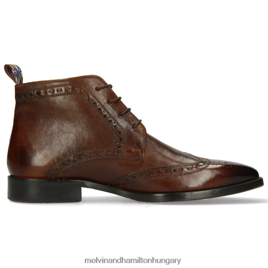 férfiak Melvin & Hamilton 42FNT116 bokacsizma barna Jeff 7