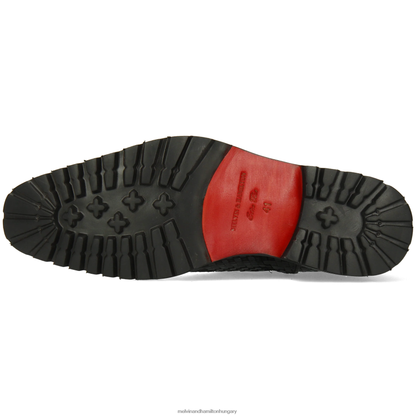 férfiak Melvin & Hamilton 42FNT122 bokacsizma fekete Carlo 5