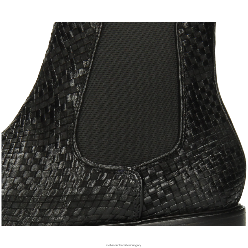 férfiak Melvin & Hamilton 42FNT122 bokacsizma fekete Carlo 5