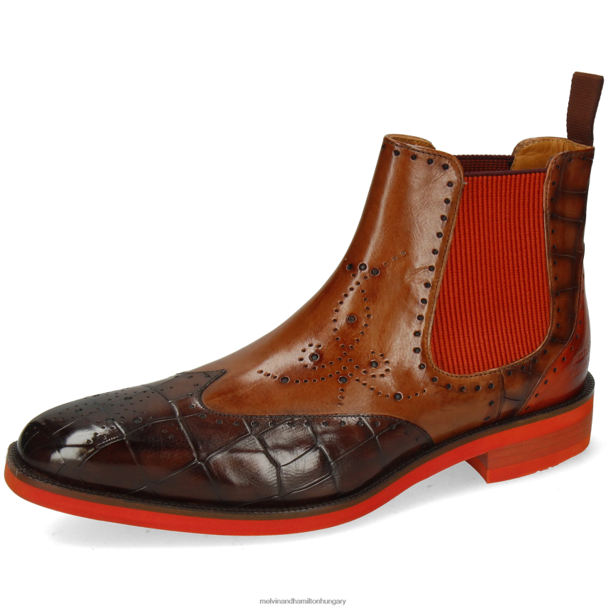 férfiak Melvin & Hamilton 42FNT124 bokacsizma barna Jeff 35