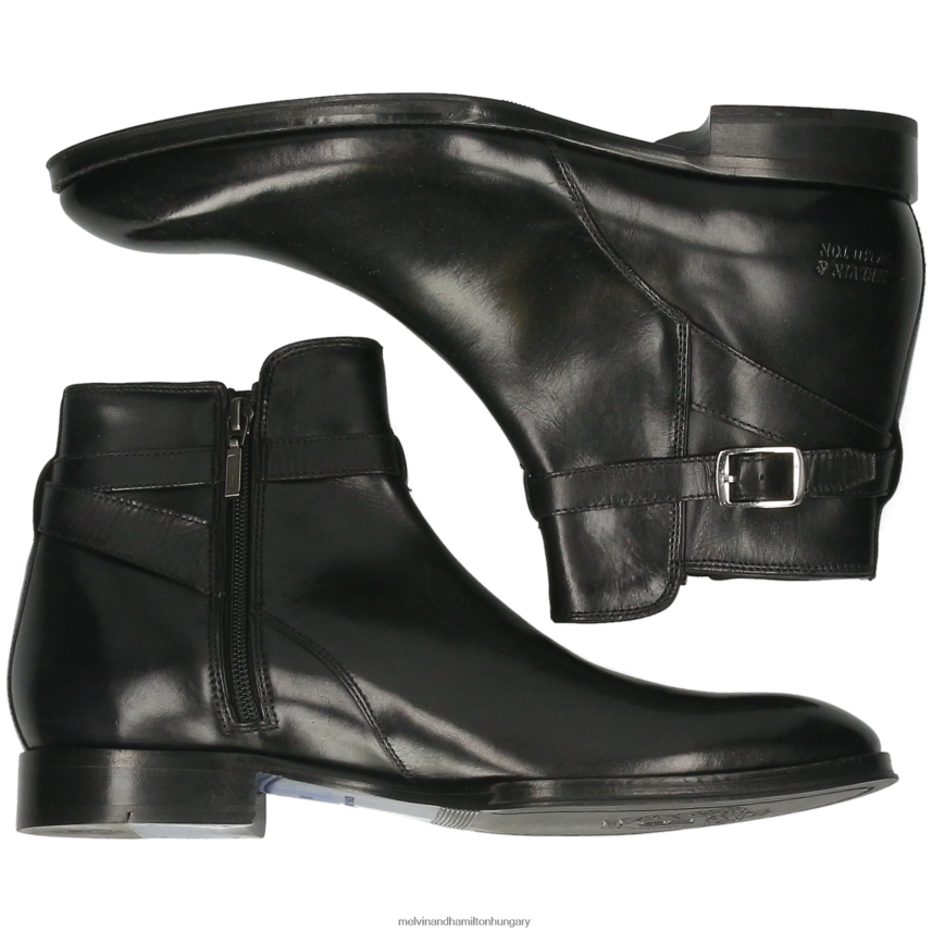 férfiak Melvin & Hamilton 42FNT125 bokacsizma fekete kane 1