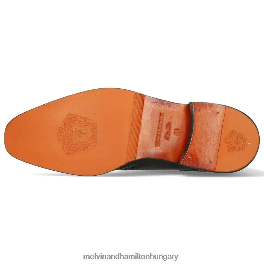 férfiak Melvin & Hamilton 42FNT126 bokacsizma fekete Jeff 7