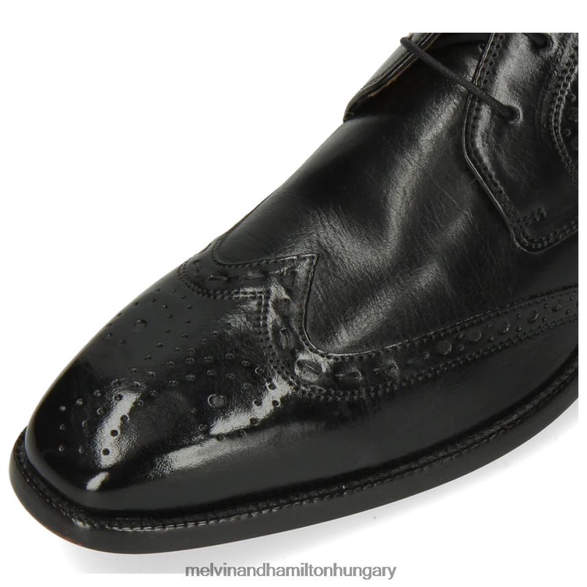 férfiak Melvin & Hamilton 42FNT126 bokacsizma fekete Jeff 7