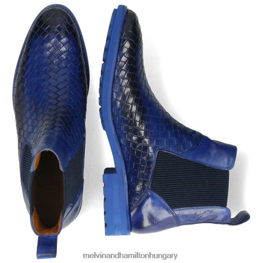 férfiak Melvin & Hamilton 42FNT128 bokacsizma kék brad 9