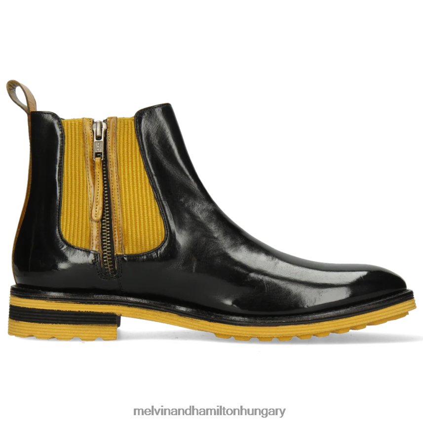 férfiak Melvin & Hamilton 42FNT134 bokacsizma fekete eddy 25