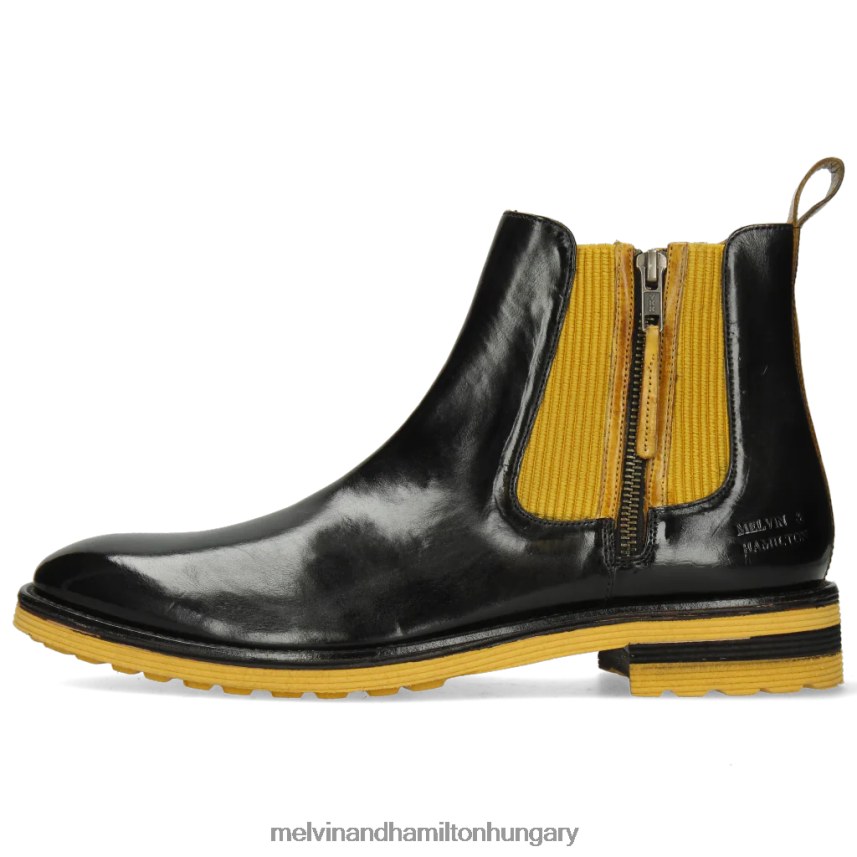 férfiak Melvin & Hamilton 42FNT134 bokacsizma fekete eddy 25