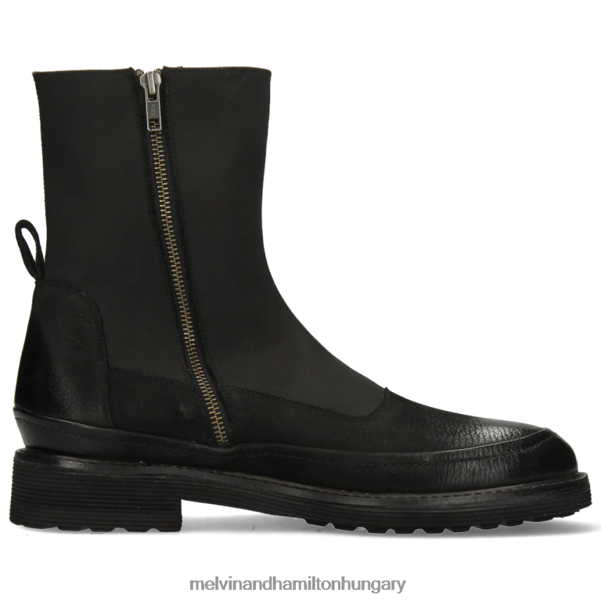 férfiak Melvin & Hamilton 42FNT135 bokacsizma fekete trevor 39