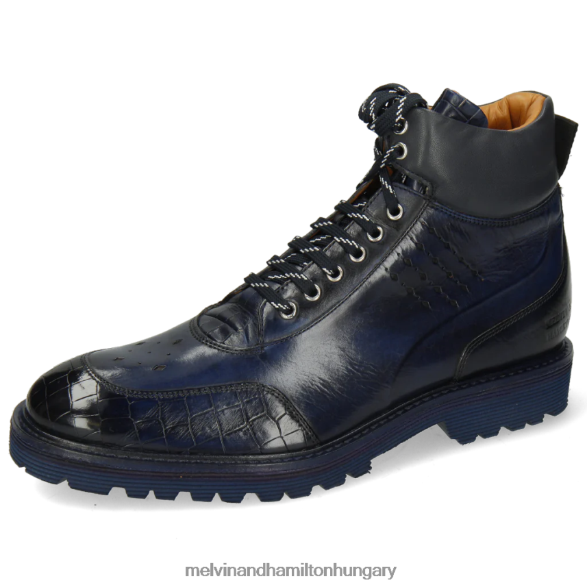 férfiak Melvin & Hamilton 42FNT136 bokacsizma kék trevor 28