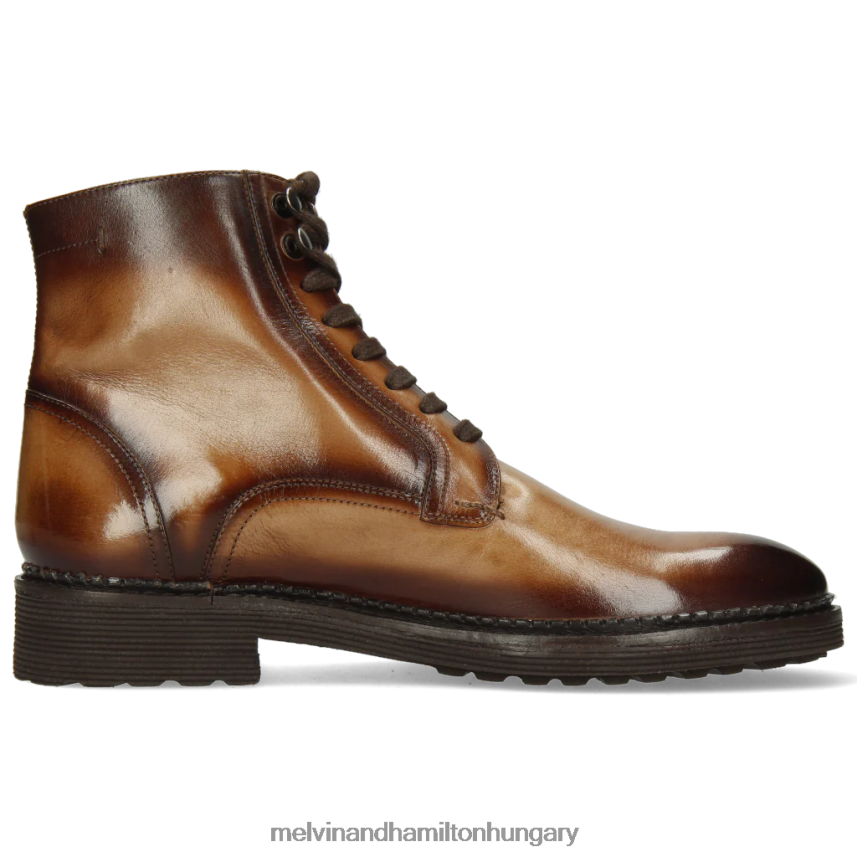 férfiak Melvin & Hamilton 42FNT142 bokacsizma világos barna trevor 41