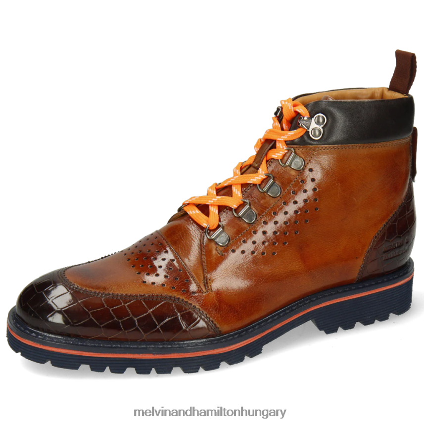 férfiak Melvin & Hamilton 42FNT147 bokacsizma barna trevor 5