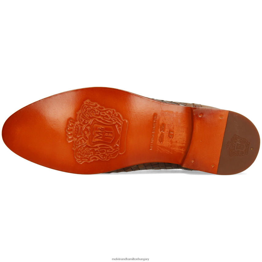 férfiak Melvin & Hamilton 42FNT14 bokacsizma világos barna brad 6