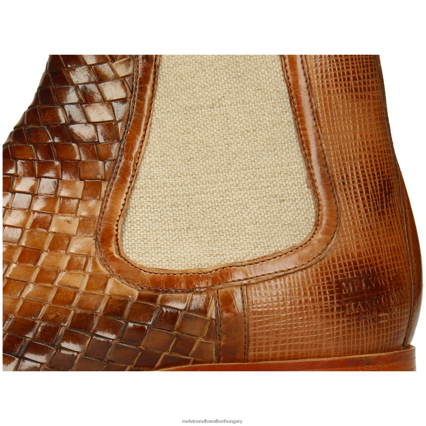 férfiak Melvin & Hamilton 42FNT14 bokacsizma világos barna brad 6