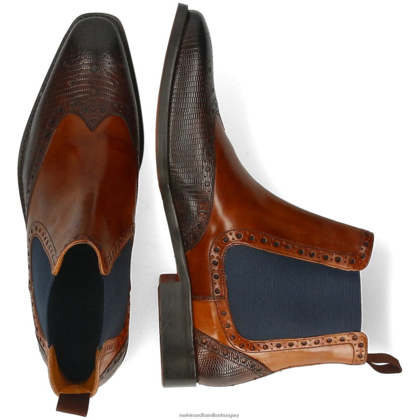 férfiak Melvin & Hamilton 42FNT17 bokacsizma barna Márton 5