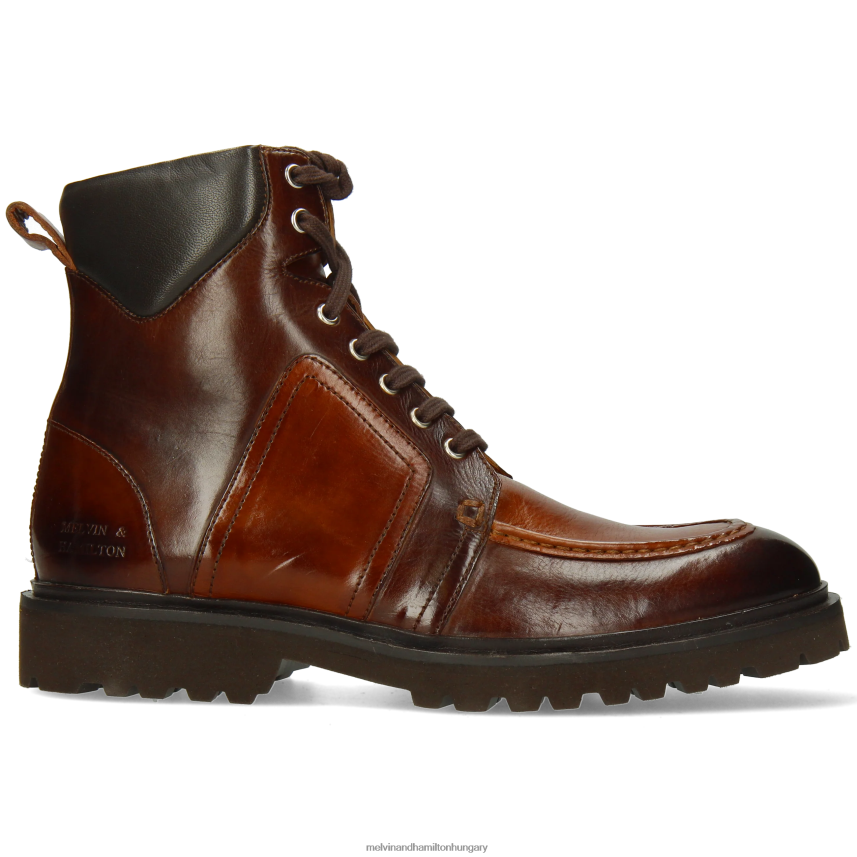 férfiak Melvin & Hamilton 42FNT18 bokacsizma barna George 1