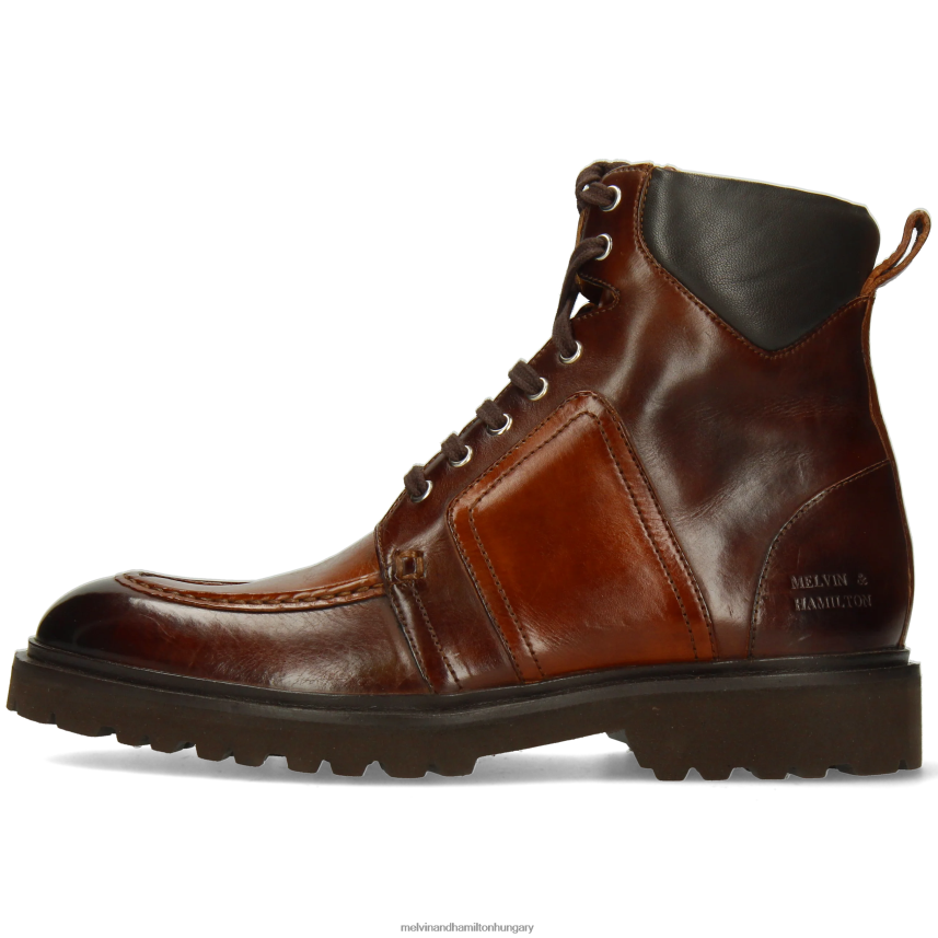 férfiak Melvin & Hamilton 42FNT18 bokacsizma barna George 1