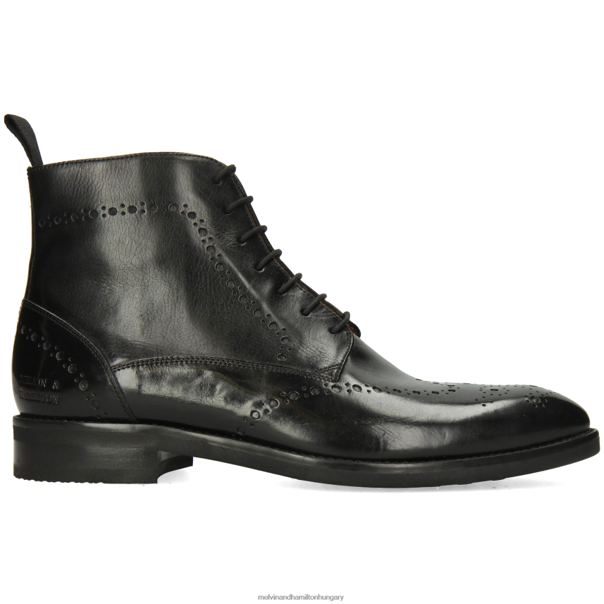 férfiak Melvin & Hamilton 42FNT26 bokacsizma fekete Bobby 9