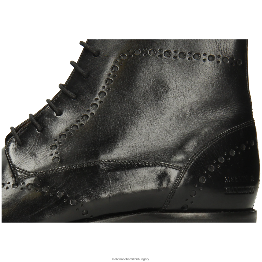 férfiak Melvin & Hamilton 42FNT26 bokacsizma fekete Bobby 9