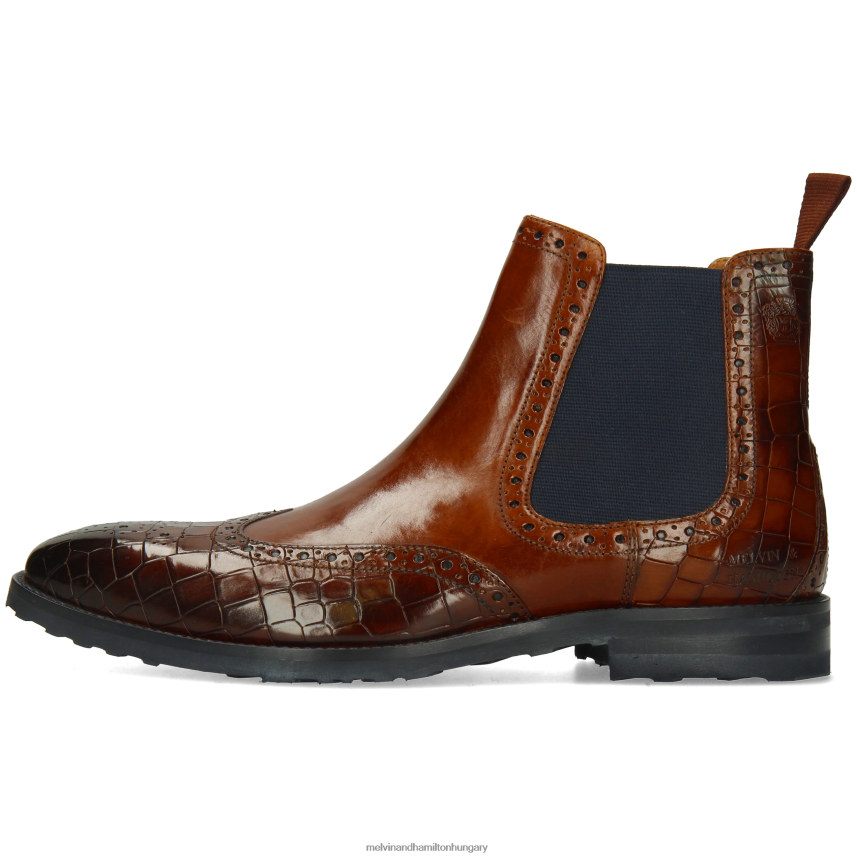 férfiak Melvin & Hamilton 42FNT28 bokacsizma barna flynn 2