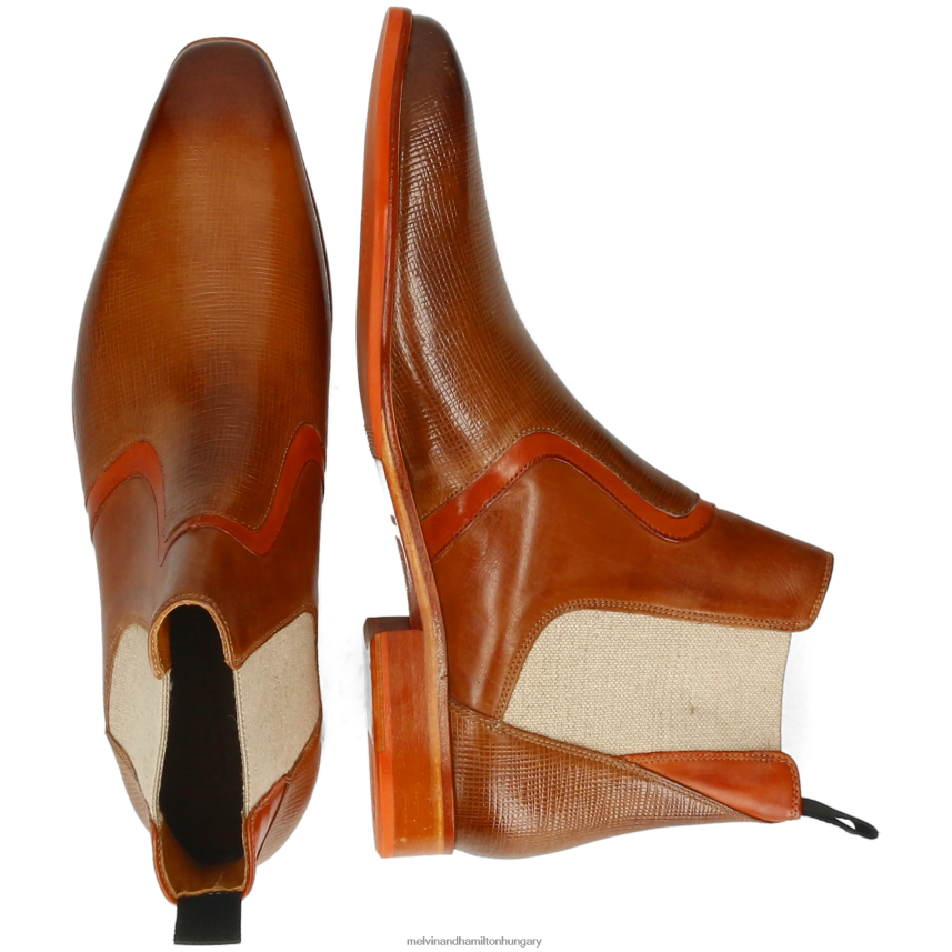 férfiak Melvin & Hamilton 42FNT2 bokacsizma barna Lewis 26