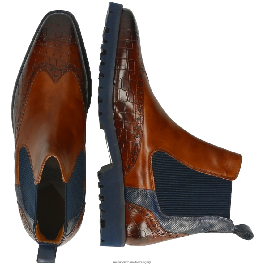 férfiak Melvin & Hamilton 42FNT32 bokacsizma barna emil 9