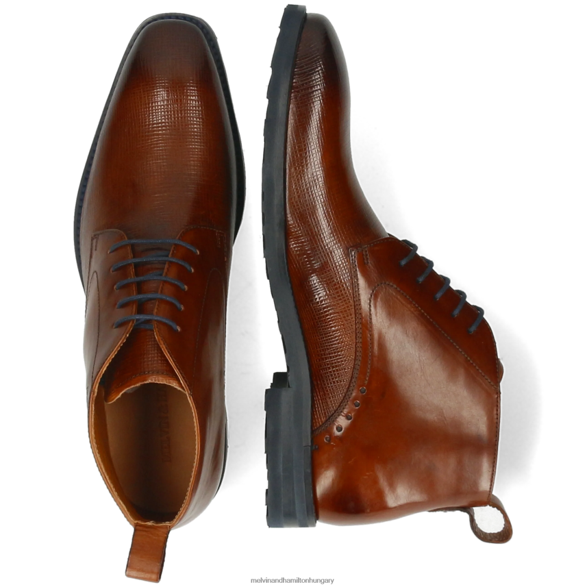 férfiak Melvin & Hamilton 42FNT34 bokacsizma barna flynn 3