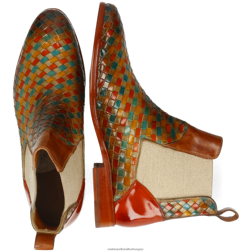 férfiak Melvin & Hamilton 42FNT40 bokacsizma több brad 9