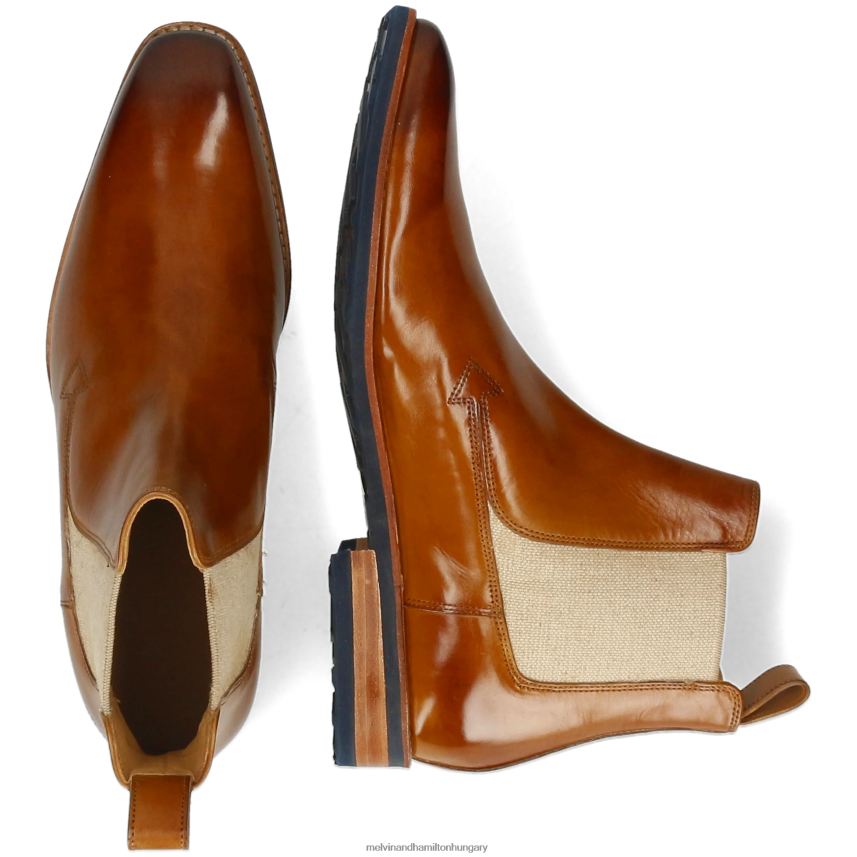 férfiak Melvin & Hamilton 42FNT44 bokacsizma barna lovas 12