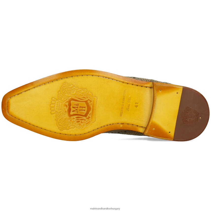 férfiak Melvin & Hamilton 42FNT48 bokacsizma khaki Alex 9
