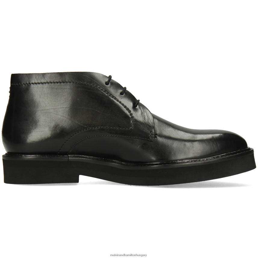férfiak Melvin & Hamilton 42FNT54 bokacsizma fekete felix 1