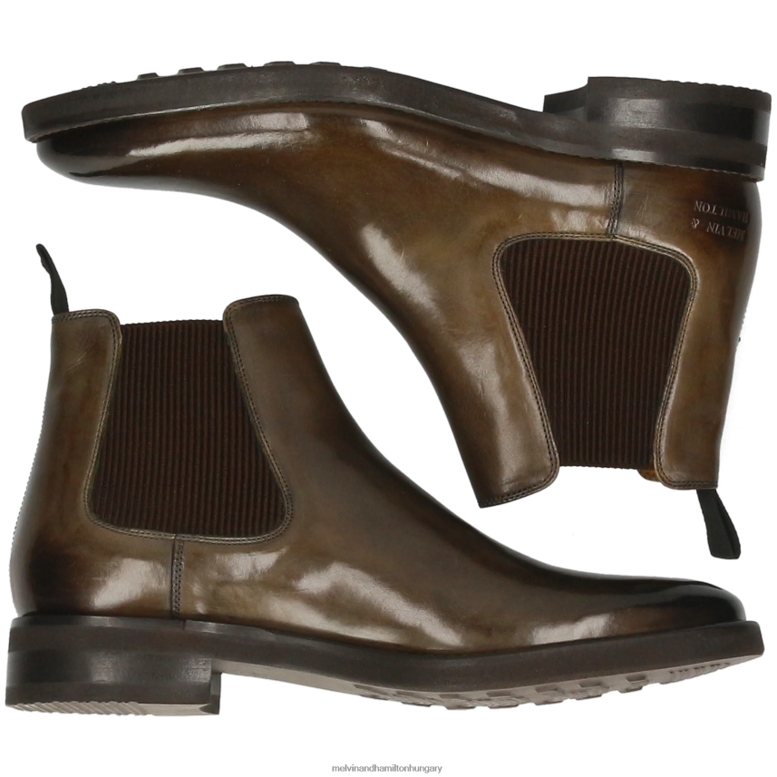 férfiak Melvin & Hamilton 42FNT59 bokacsizma khaki klint 7