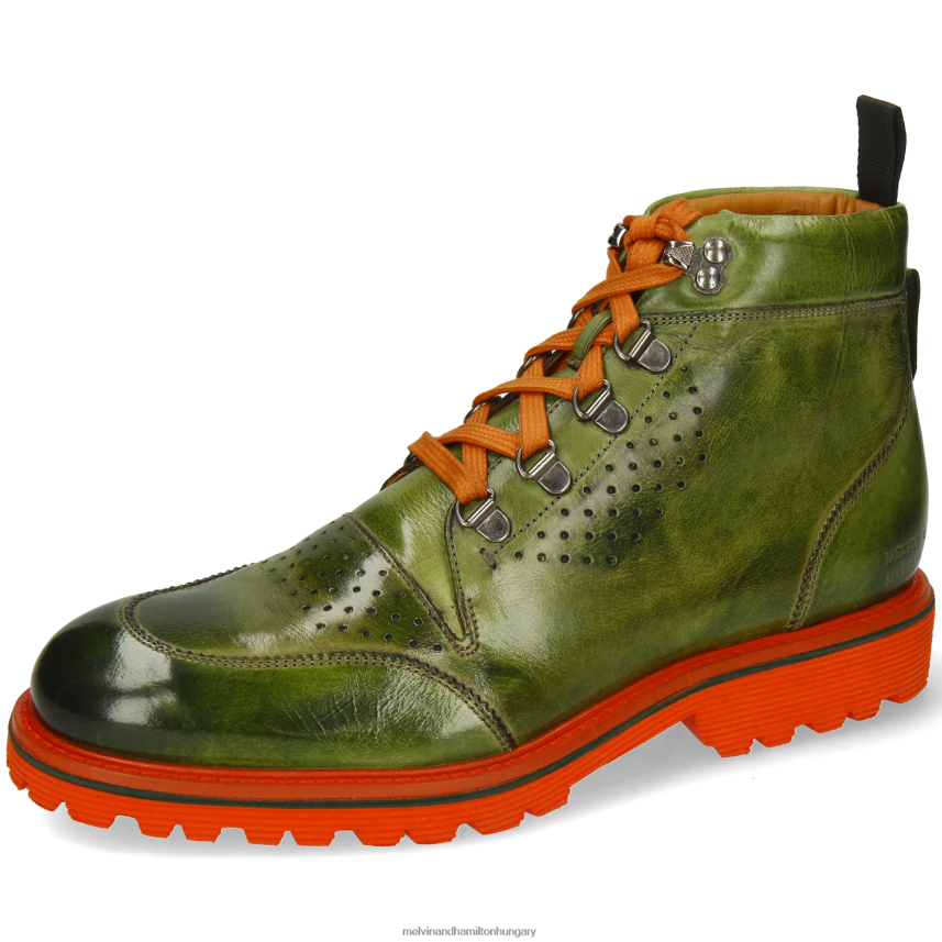 férfiak Melvin & Hamilton 42FNT5 bokacsizma zöld trevor 5