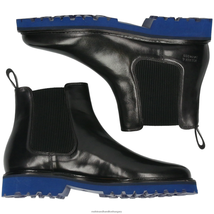 férfiak Melvin & Hamilton 42FNT65 bokacsizma fekete dexter 2