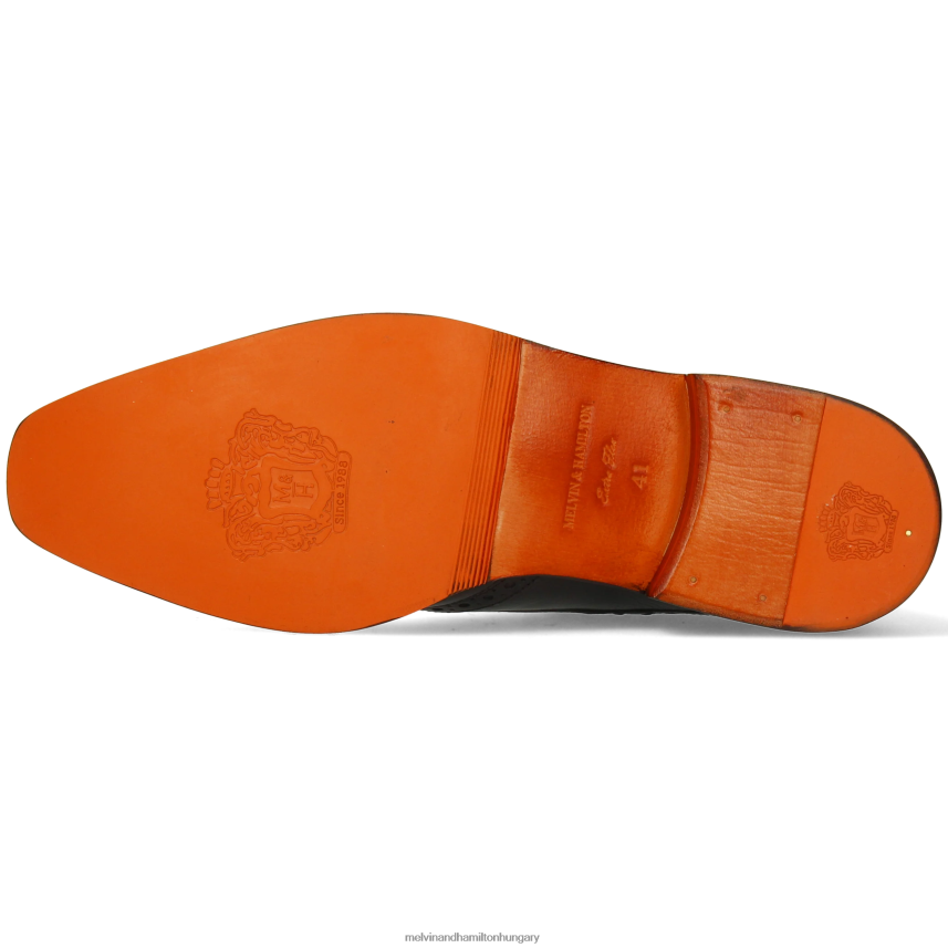 férfiak Melvin & Hamilton 42FNT6 bokacsizma fekete Jeff 7