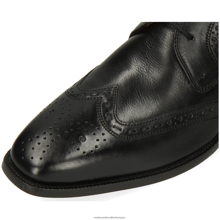 férfiak Melvin & Hamilton 42FNT6 bokacsizma fekete Jeff 7