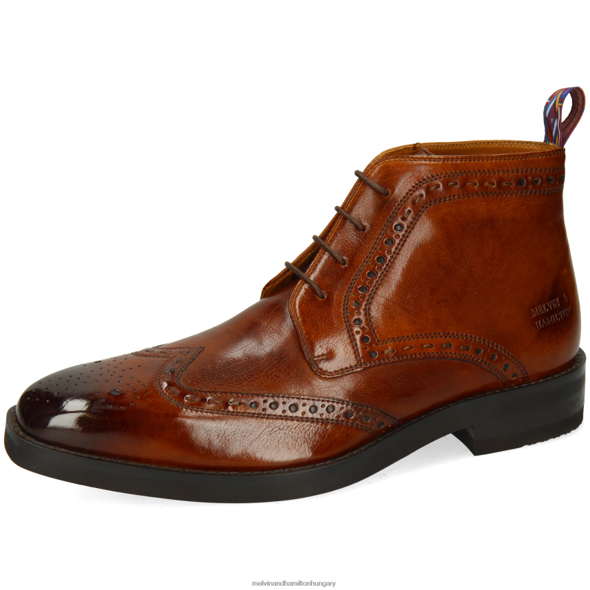 férfiak Melvin & Hamilton 42FNT70 bokacsizma barna Jeff 7