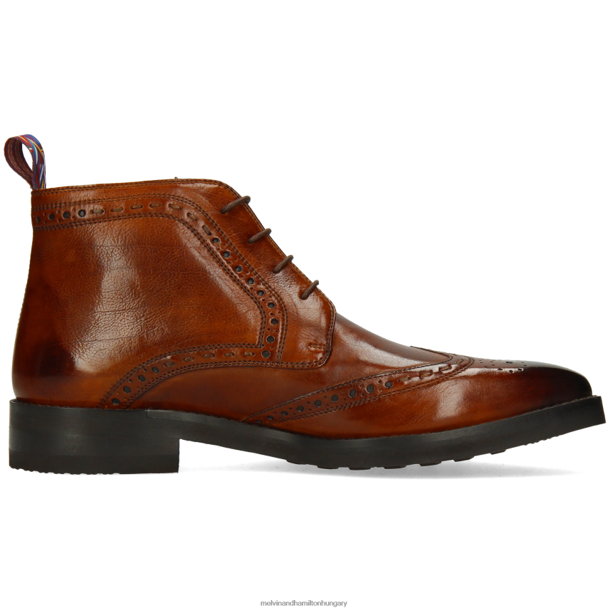 férfiak Melvin & Hamilton 42FNT70 bokacsizma barna Jeff 7