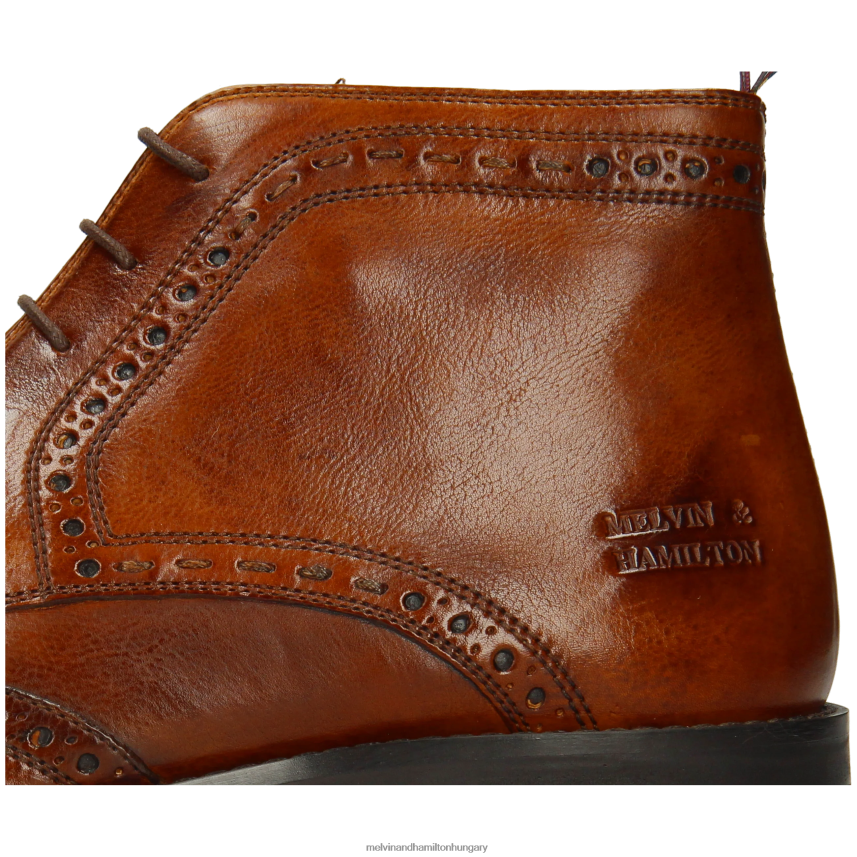 férfiak Melvin & Hamilton 42FNT70 bokacsizma barna Jeff 7