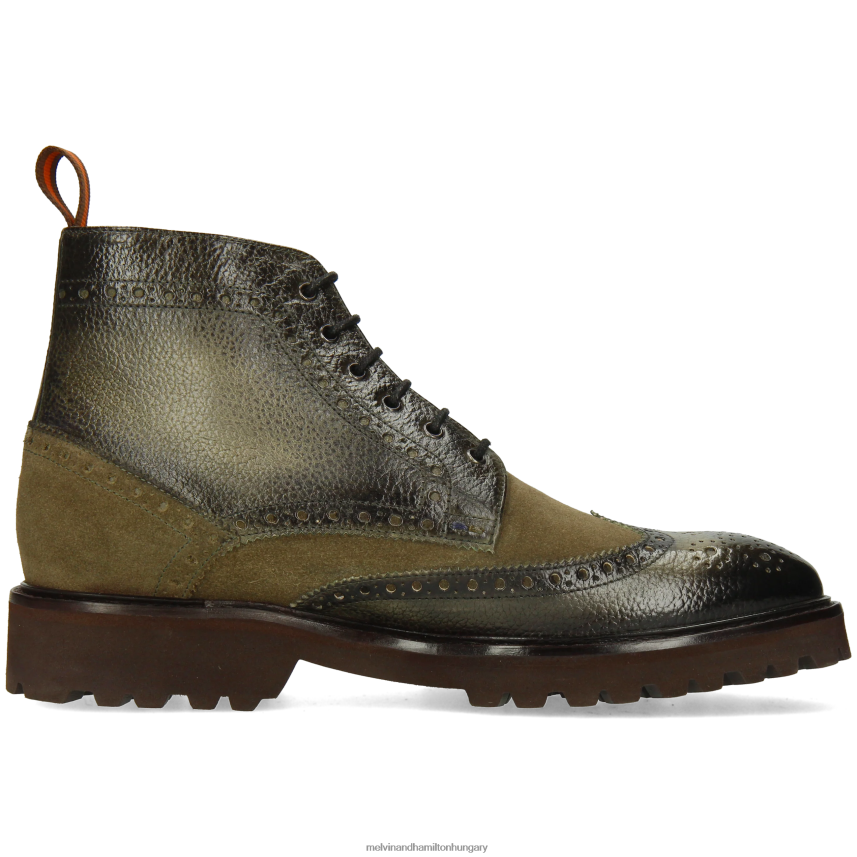 férfiak Melvin & Hamilton 42FNT75 bokacsizma khaki Máté 7
