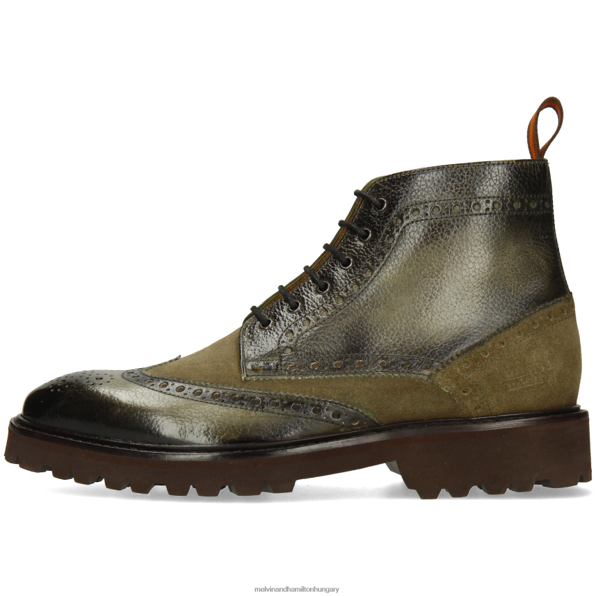 férfiak Melvin & Hamilton 42FNT75 bokacsizma khaki Máté 7