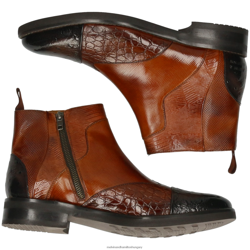 férfiak Melvin & Hamilton 42FNT76 bokacsizma barna Henry 29