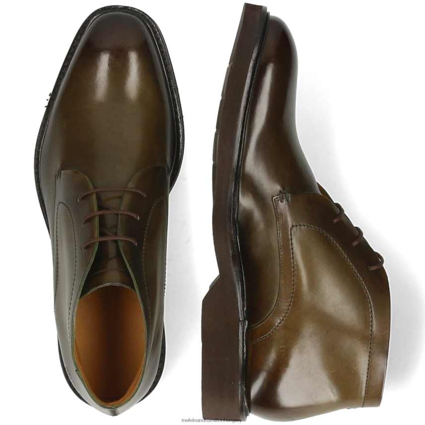 férfiak Melvin & Hamilton 42FNT77 bokacsizma khaki felix 1